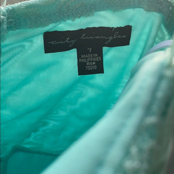 City Triangles Mint Green Homecoming Dress - Picture 6 of 6
